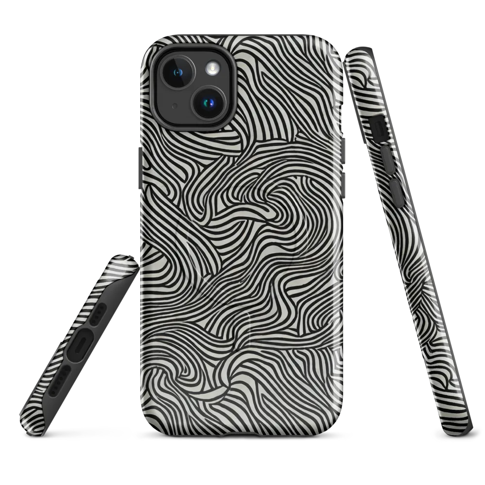 Liquid Line on MagSafe Tough Case for iPhone® — Front