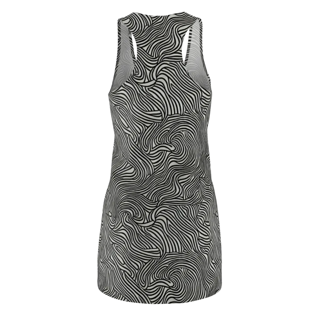 Liquid Line on Racerback Dress — Back