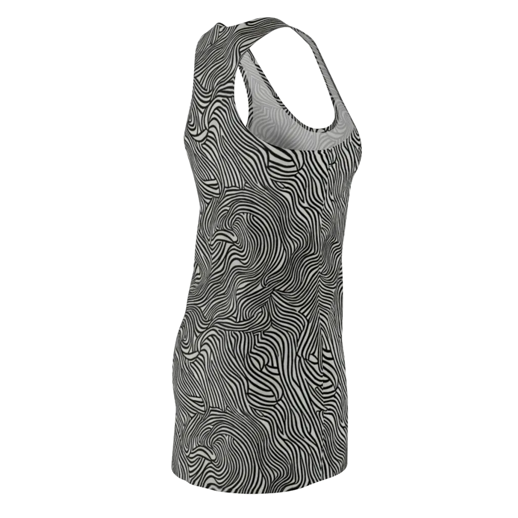 Liquid Line on Racerback Dress — Back Side