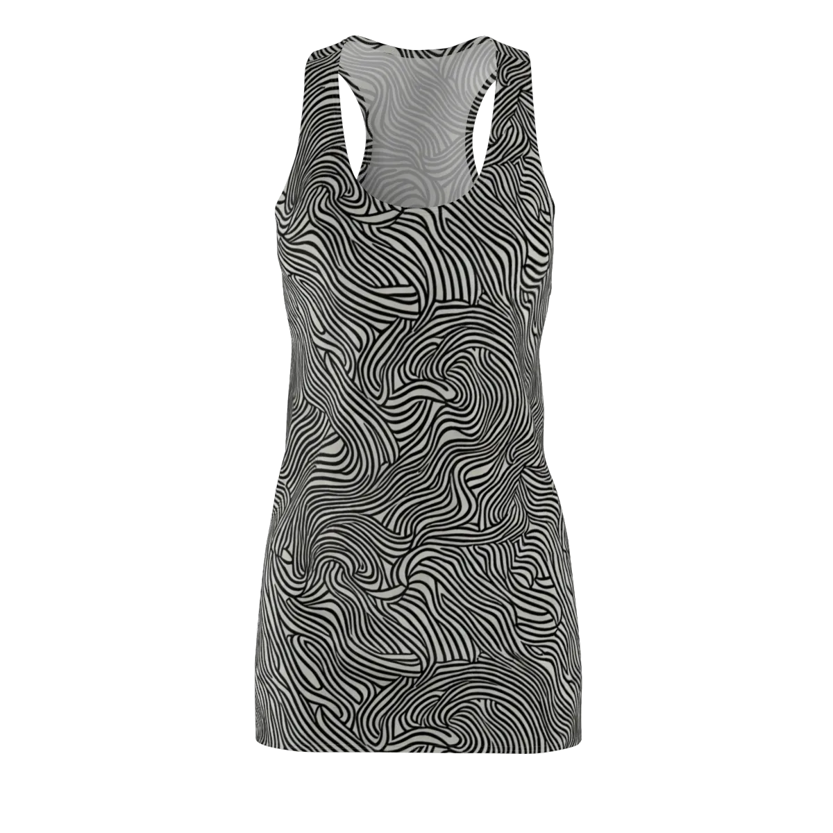 Liquid Line on Racerback Dress — Front