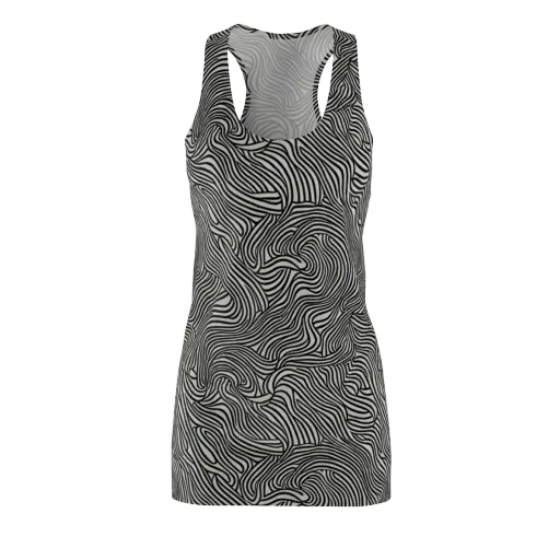 Liquid Line on a Racerback Dress