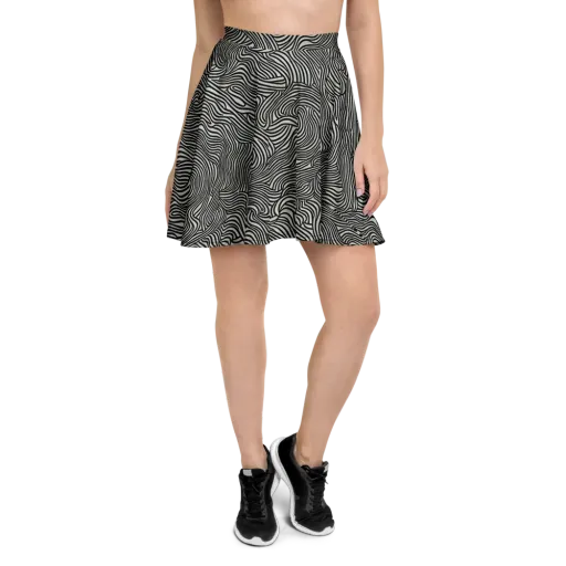 Liquid Line on a Skater Skirt