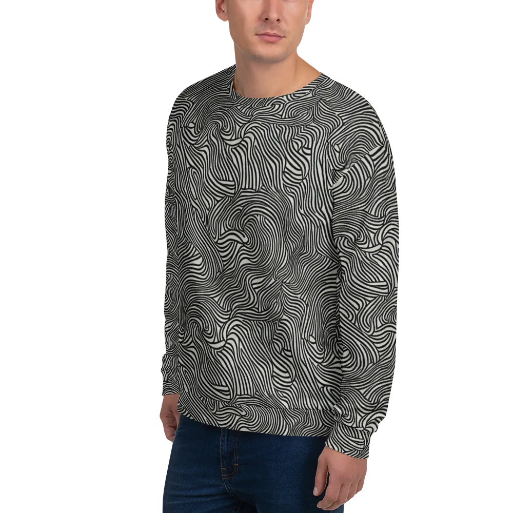Liquid Line on Sweatshirt — Left Front