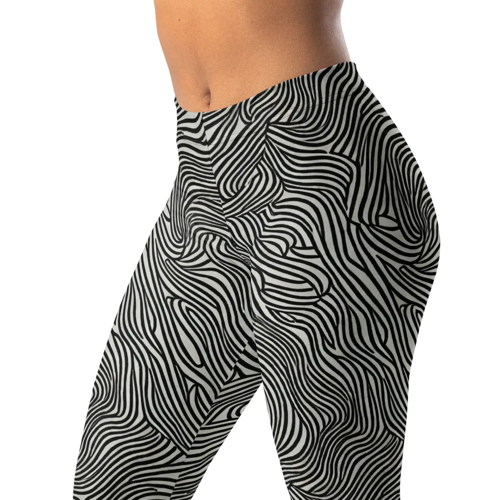 Liquid Line on Leggings — Left Front