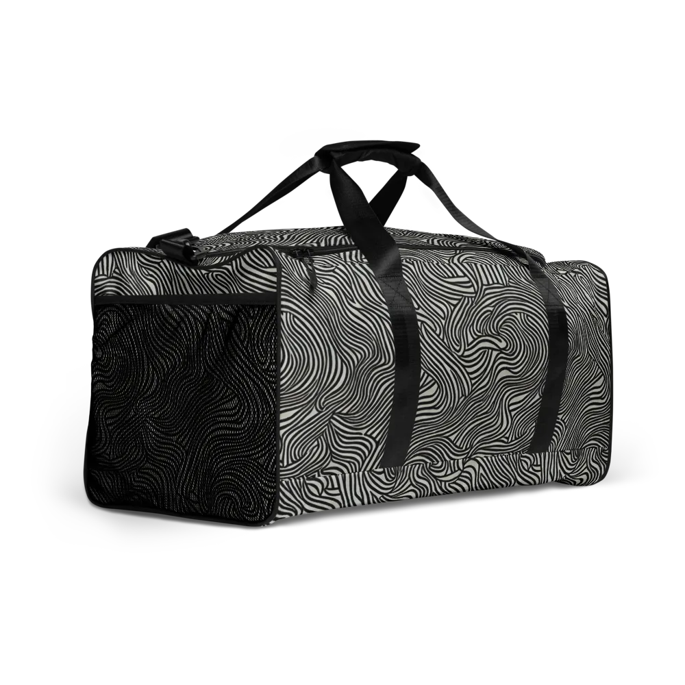 Liquid Line on Duffle Bag — Right Front
