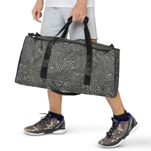 Liquid Line on a Duffle Bag