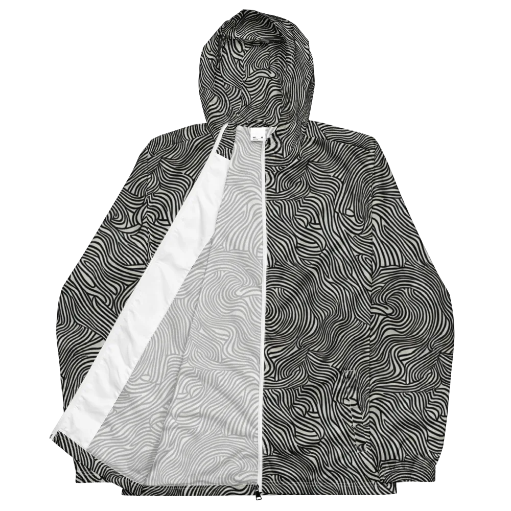 Liquid Line on Men's Windbreaker — Front