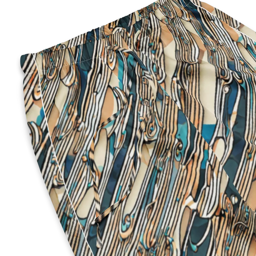 Cobalt Ribbons on Women's Pajama Pants — Product details