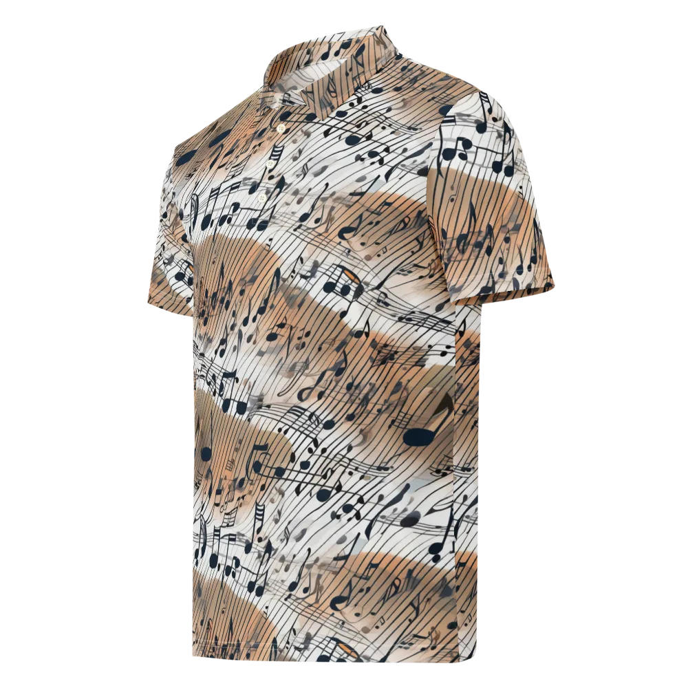 Sonic Drift on Men's Slim Fit Polo Shirt — Left Front
