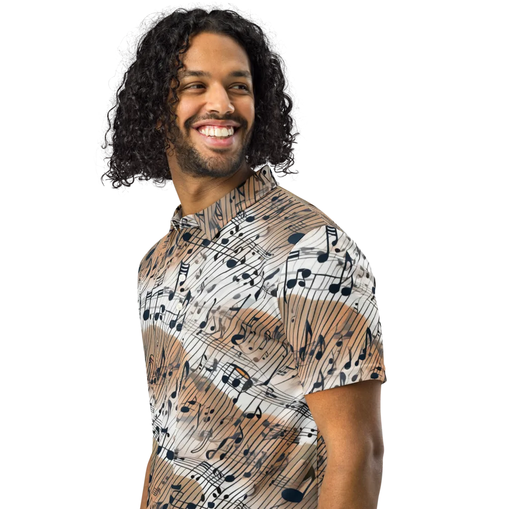 Sonic Drift on Men's Slim Fit Polo Shirt — Left Front