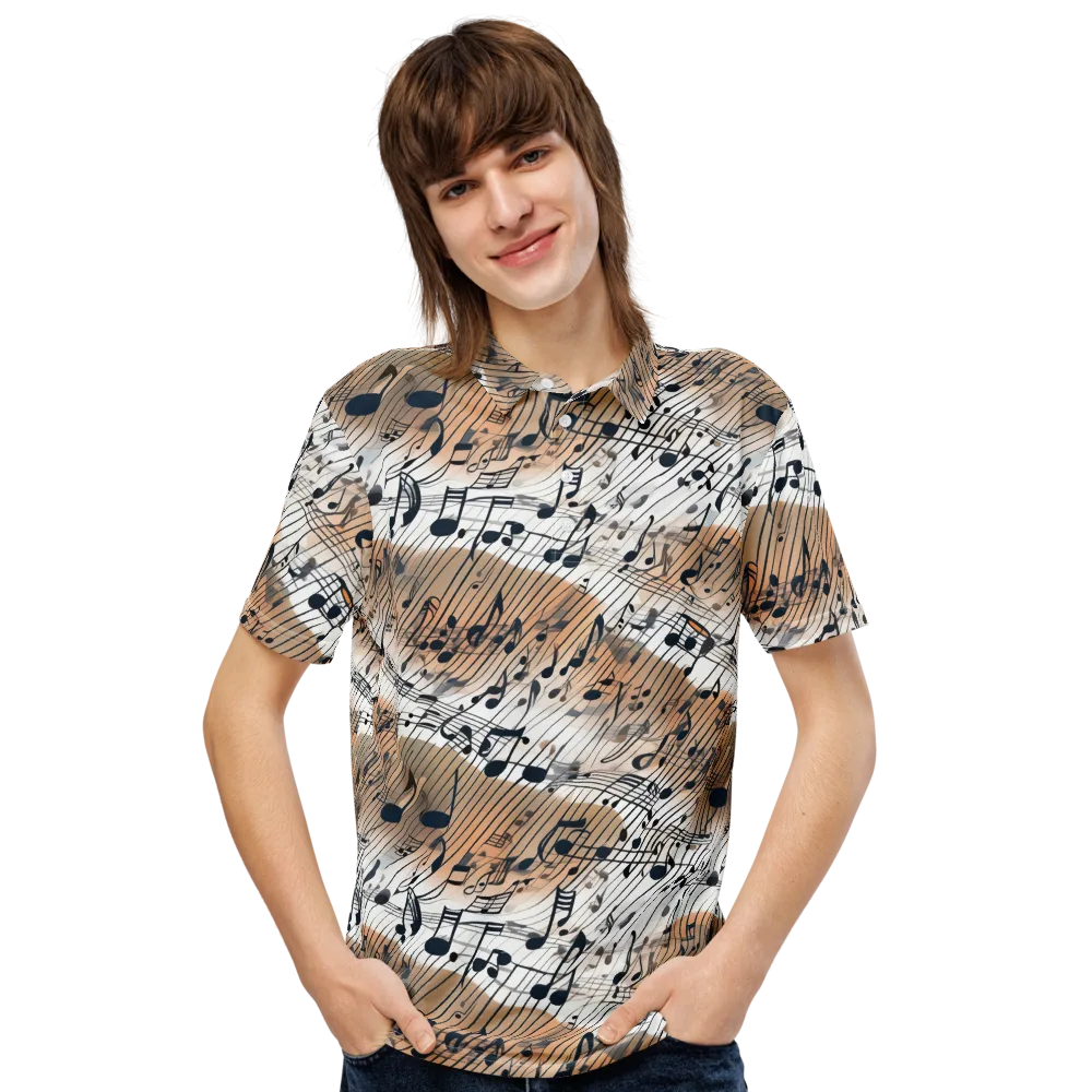 Sonic Drift on Men's Slim Fit Polo Shirt — Front