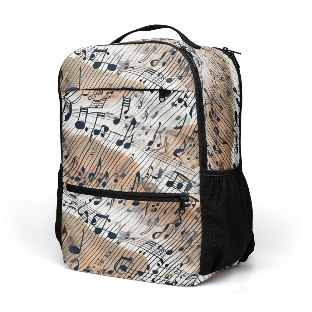 Sonic Drift on Utility Backpack — Left Front
