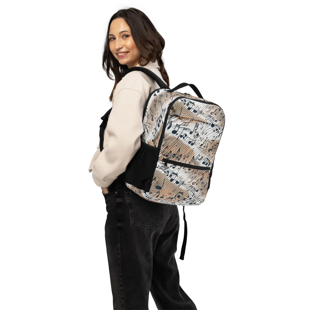 Sonic Drift on Utility Backpack — Back