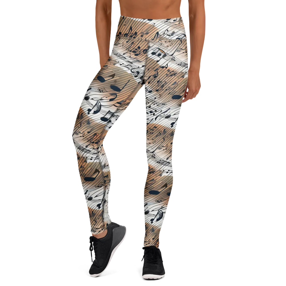 Sonic Drift on Yoga Leggings — Front