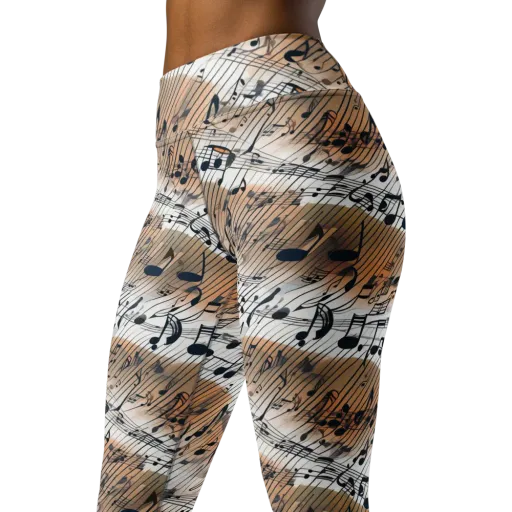 Sonic Drift on a Yoga Leggings