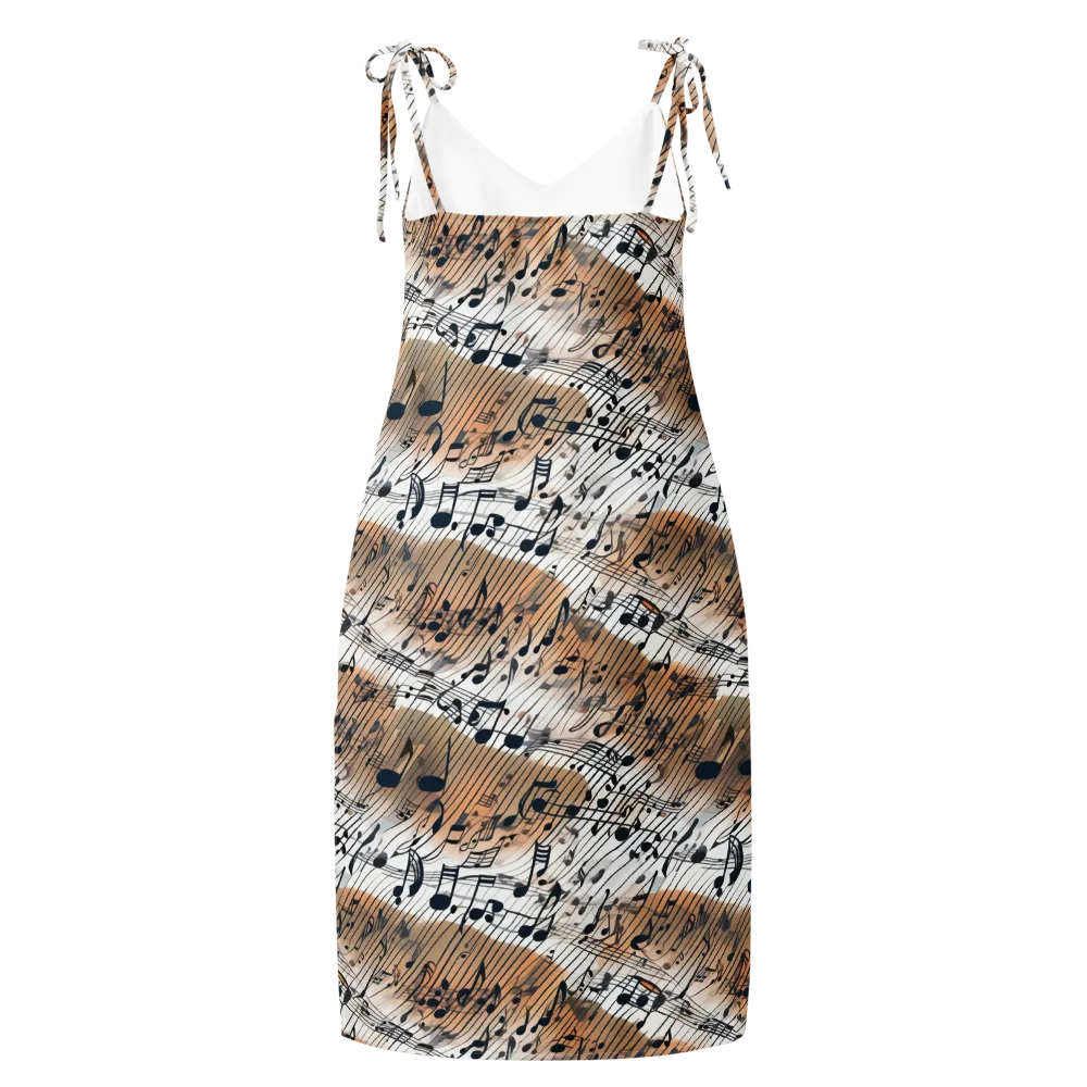 Sonic Drift on Slip Dress — Back