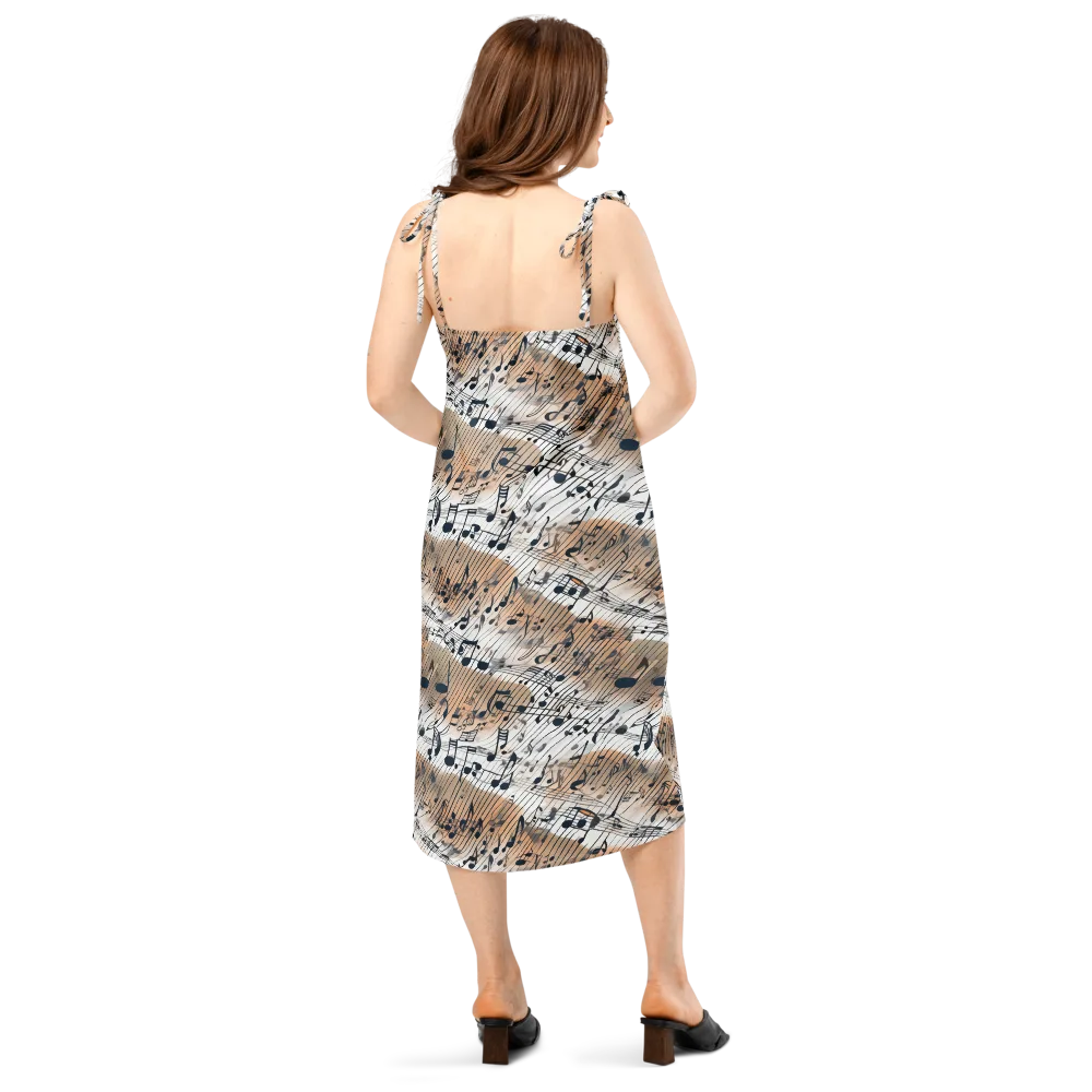 Sonic Drift on Slip Dress — Back