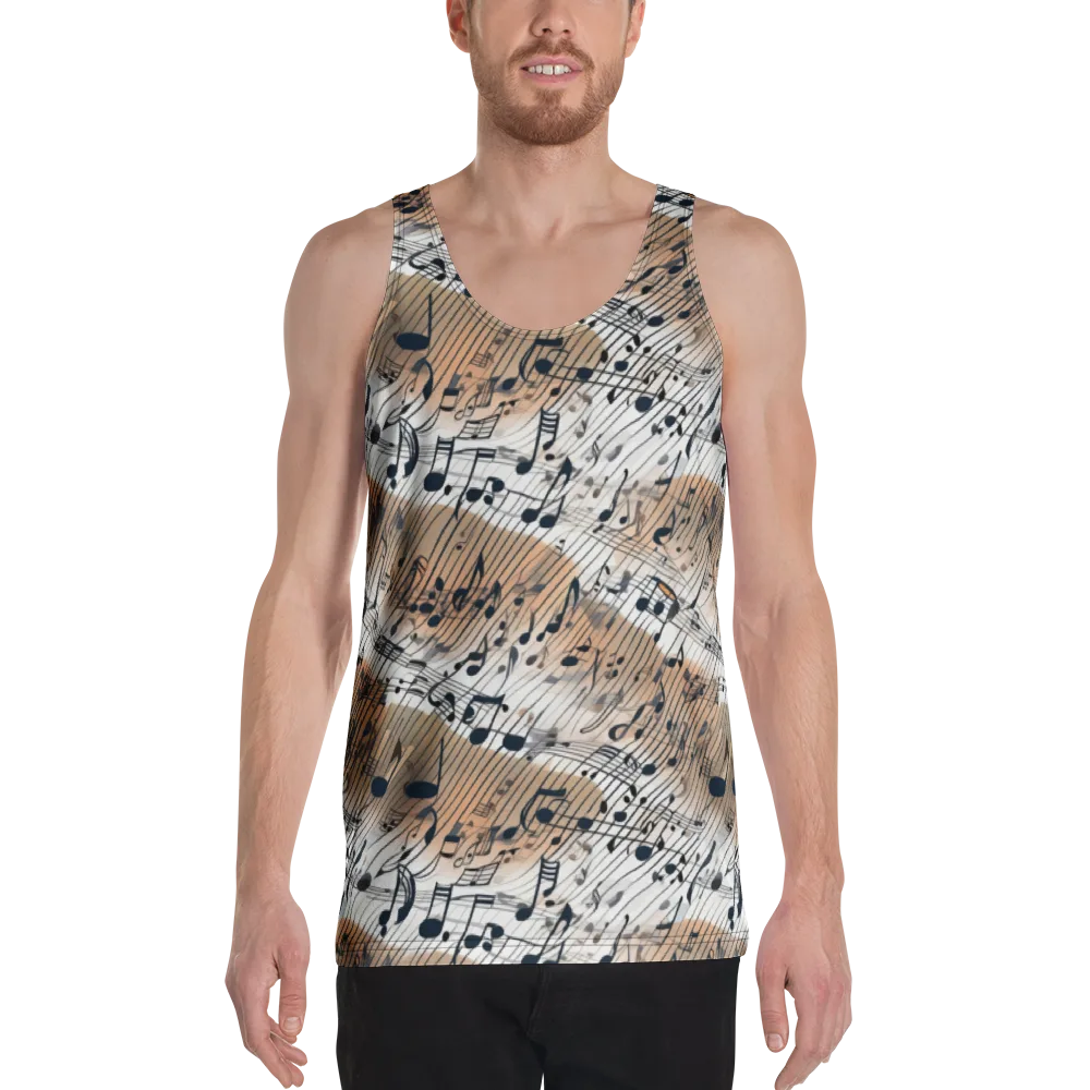 Sonic Drift on Men's Tank Top — Front