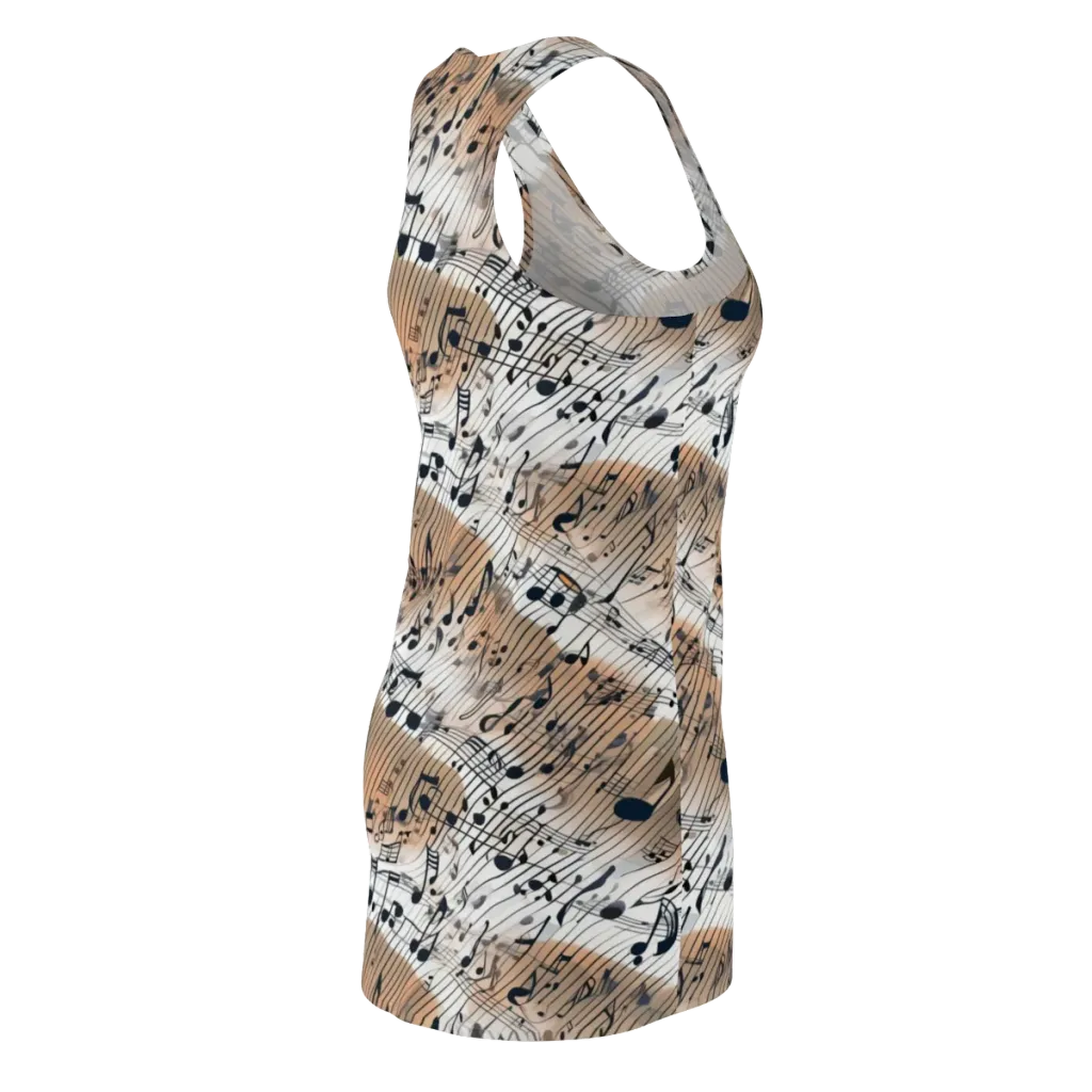Sonic Drift on Racerback Dress — Back Side