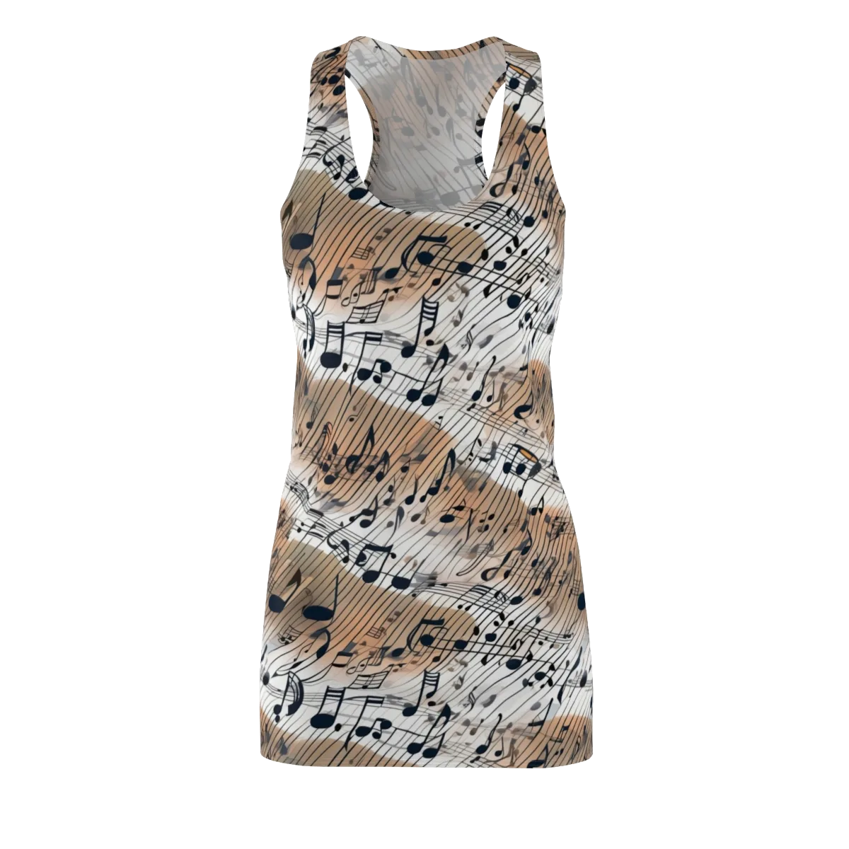 Sonic Drift on Racerback Dress — Front