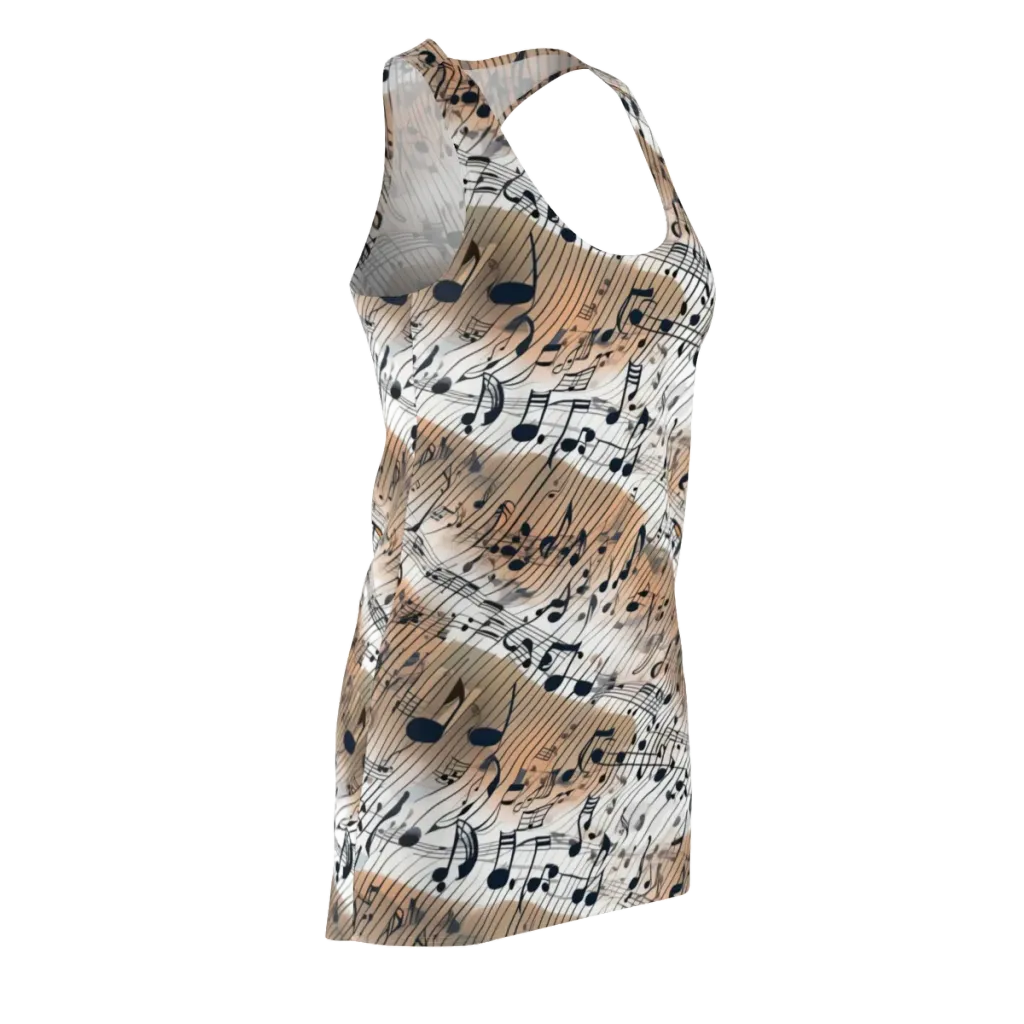 Sonic Drift on Racerback Dress — Front Side