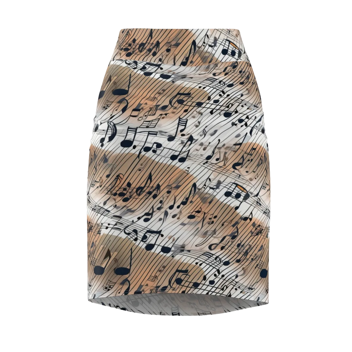 Sonic Drift on Pencil Skirt — Front