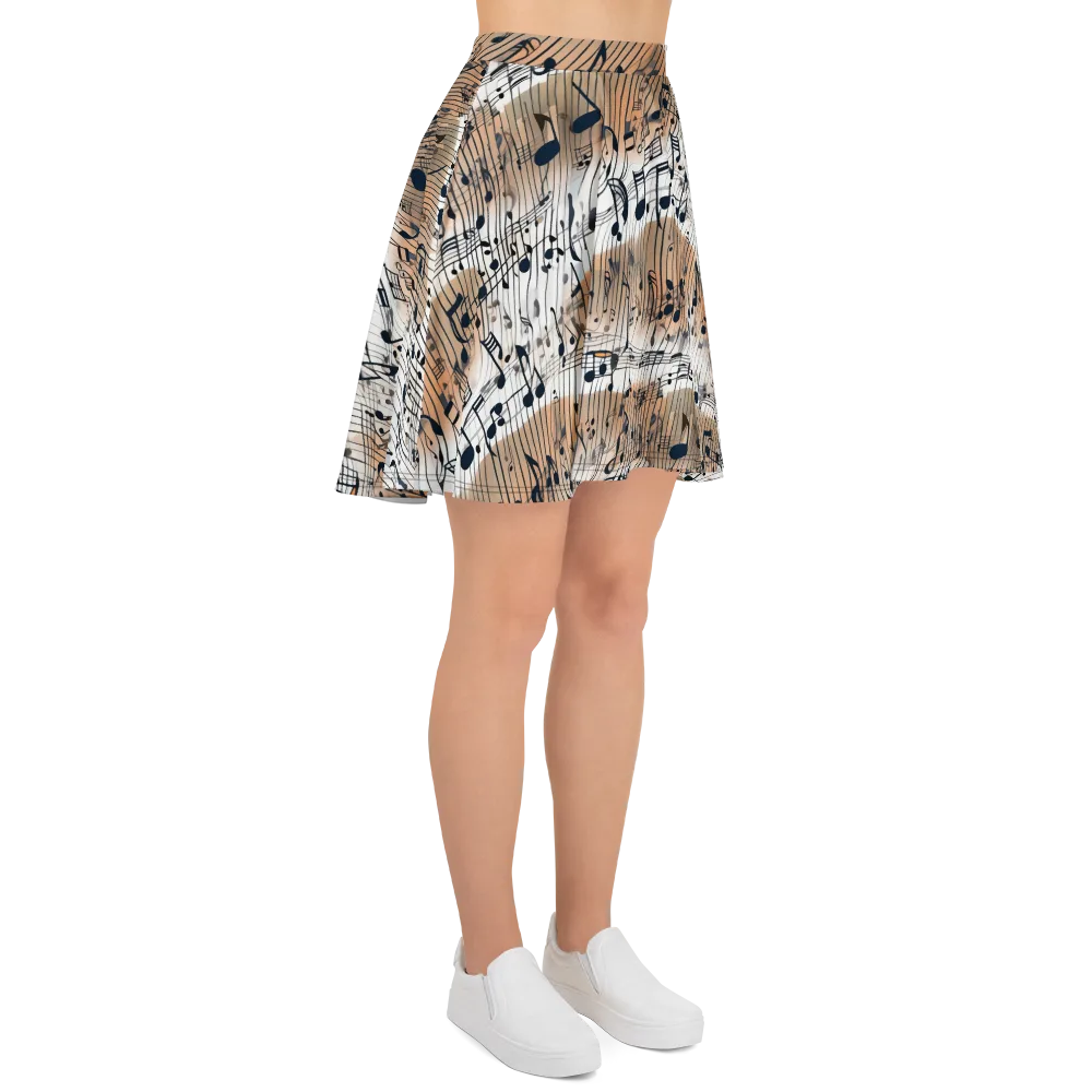 Sonic Drift on Skater Skirt — Right