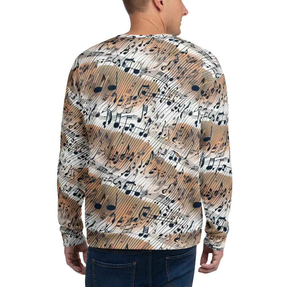 Sonic Drift on Sweatshirt — Back