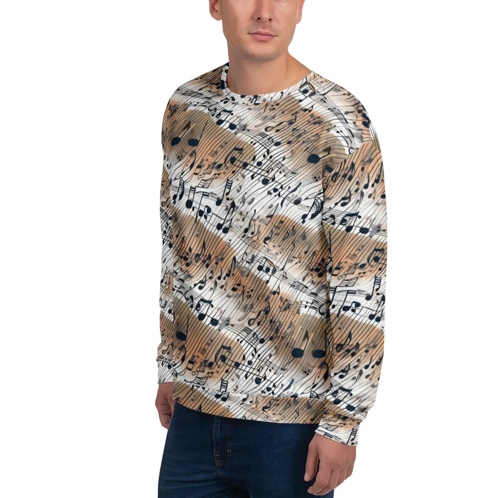 Sonic Drift on Sweatshirt — Left Front