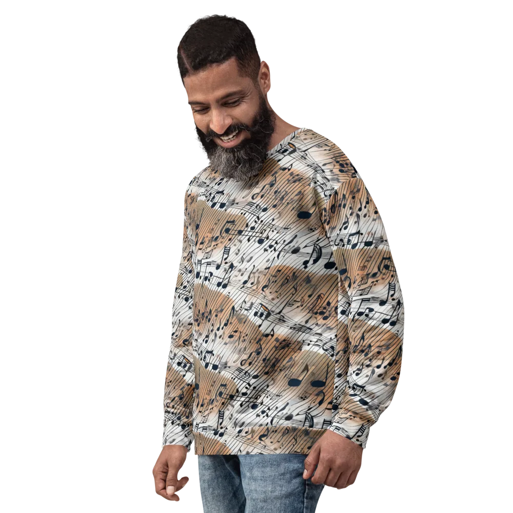 Sonic Drift on Sweatshirt — Left Front