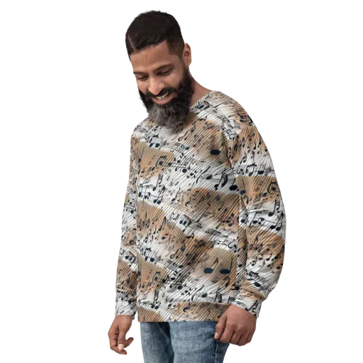 Sonic Drift on a Sweatshirt
