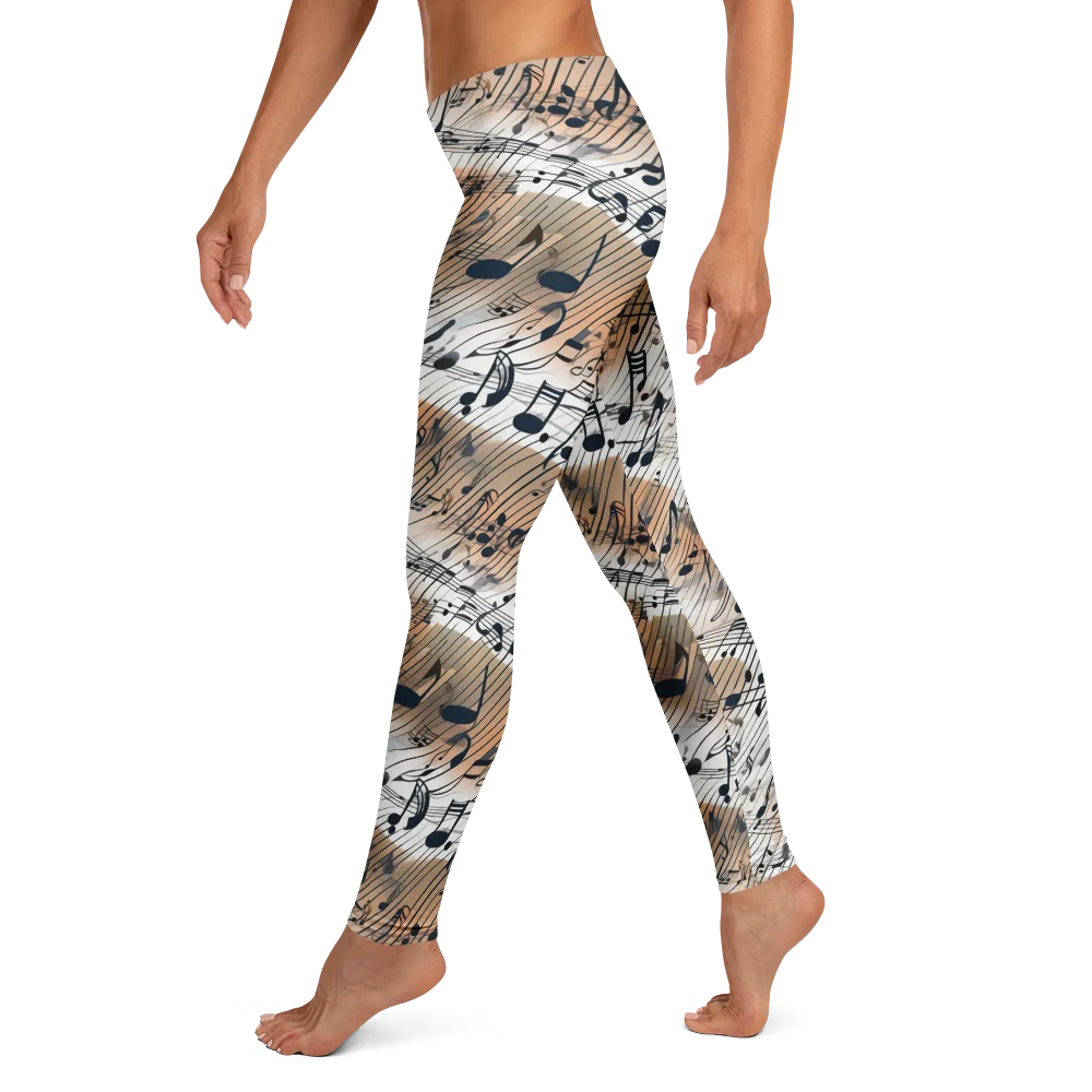 Sonic Drift on Leggings — Left