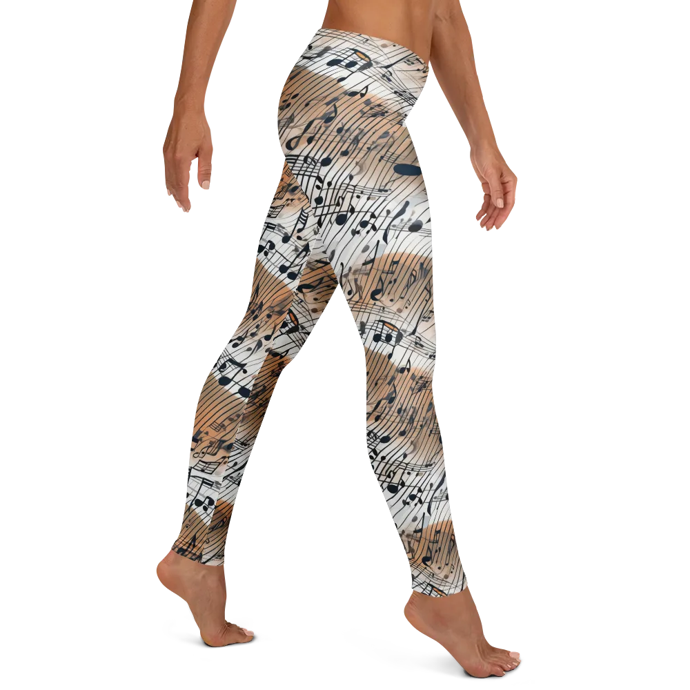 Sonic Drift on Leggings — Right