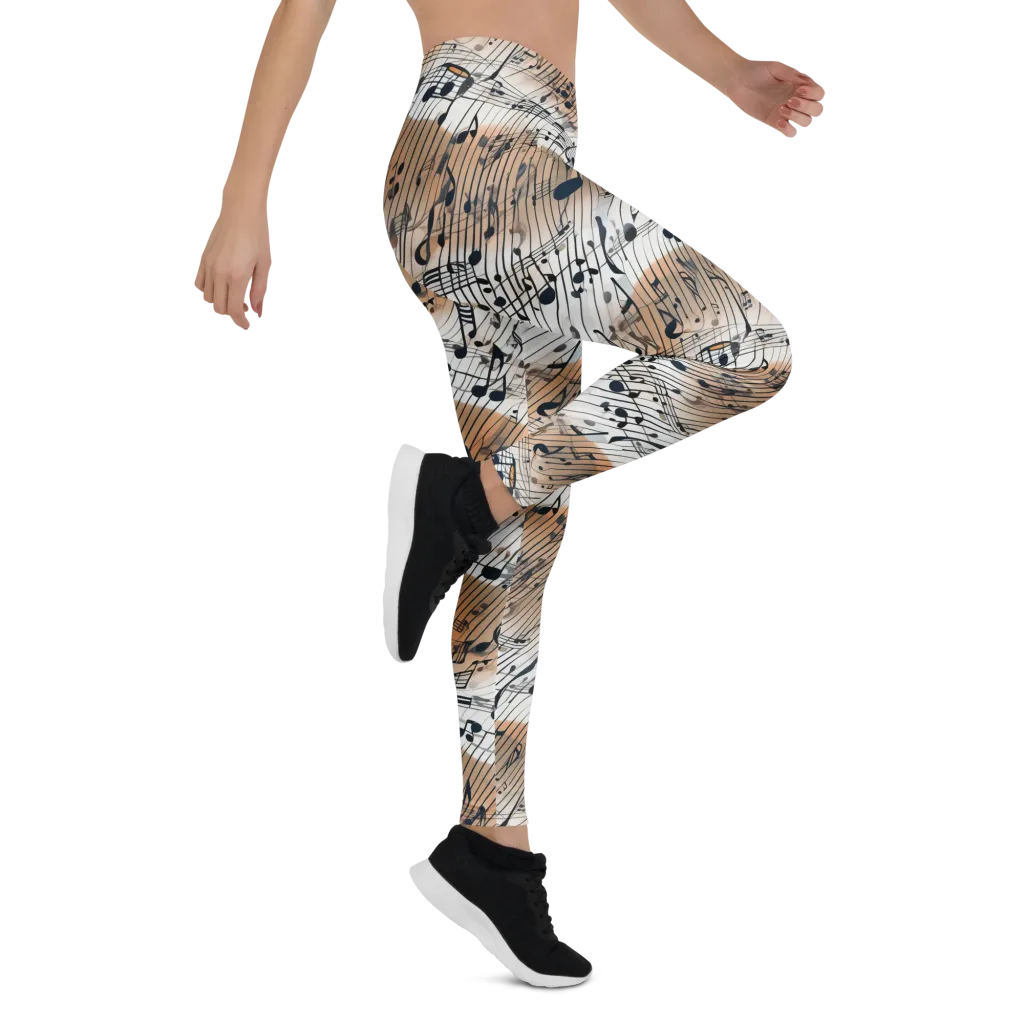 Sonic Drift on Leggings — Right