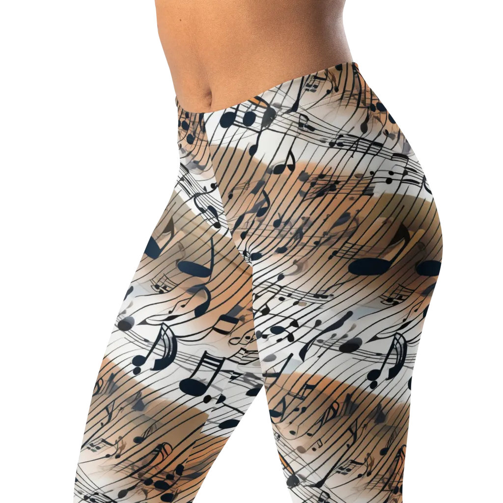Sonic Drift on Leggings — Left Front