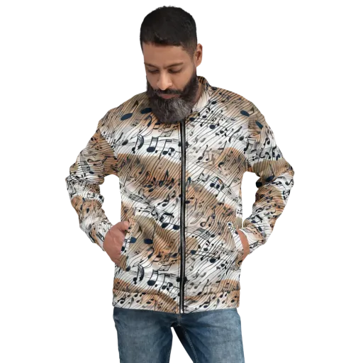 Sonic Drift on a Bomber Jacket