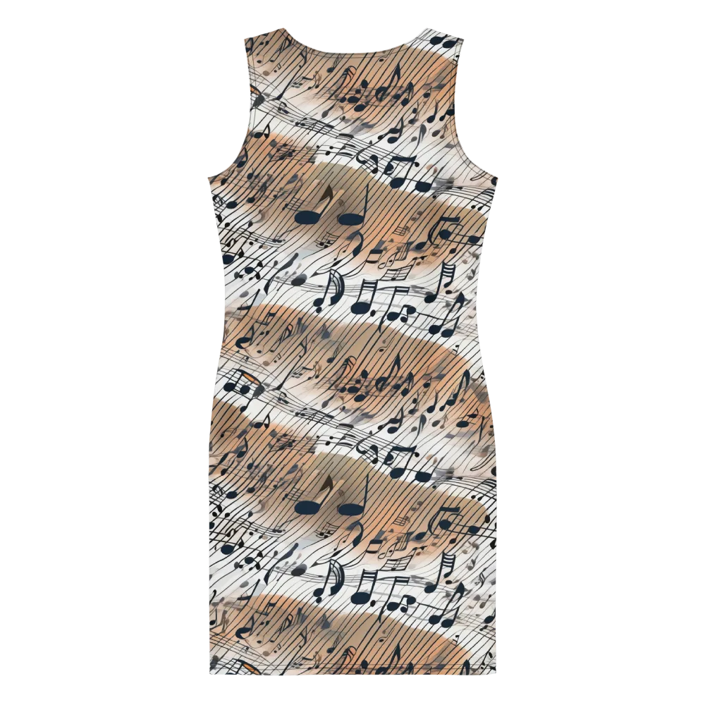 Sonic Drift on Bodycon Dress — Back