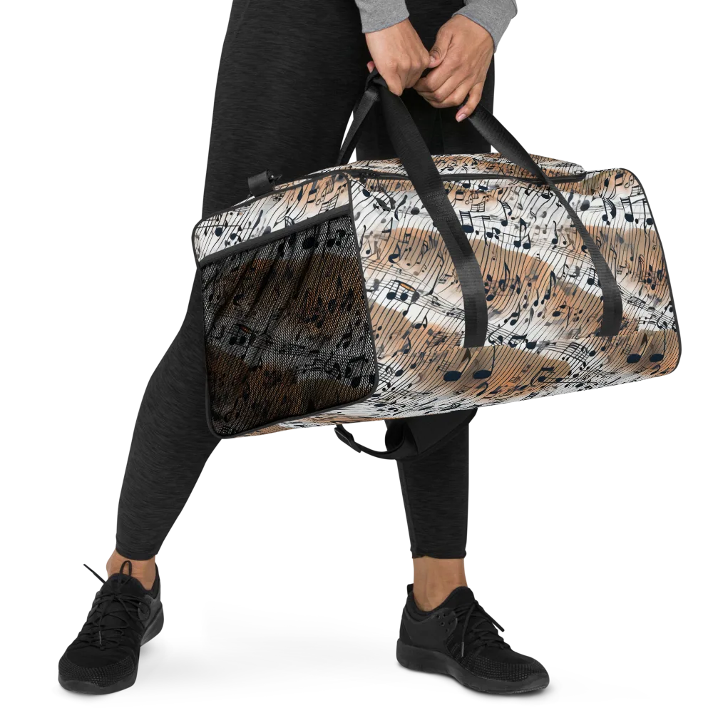 Sonic Drift on Duffle Bag — Right Front