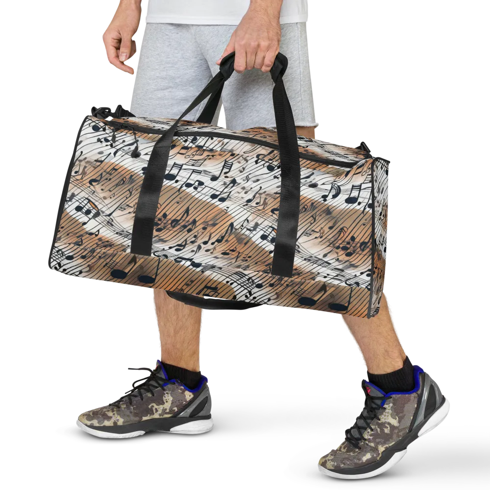 Sonic Drift on Duffle Bag — Front