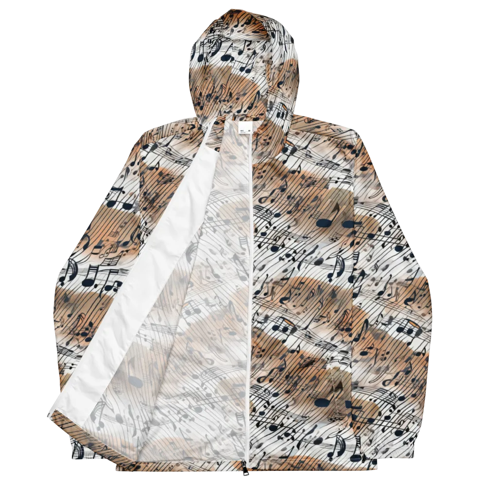 Sonic Drift on Men's Windbreaker — Front