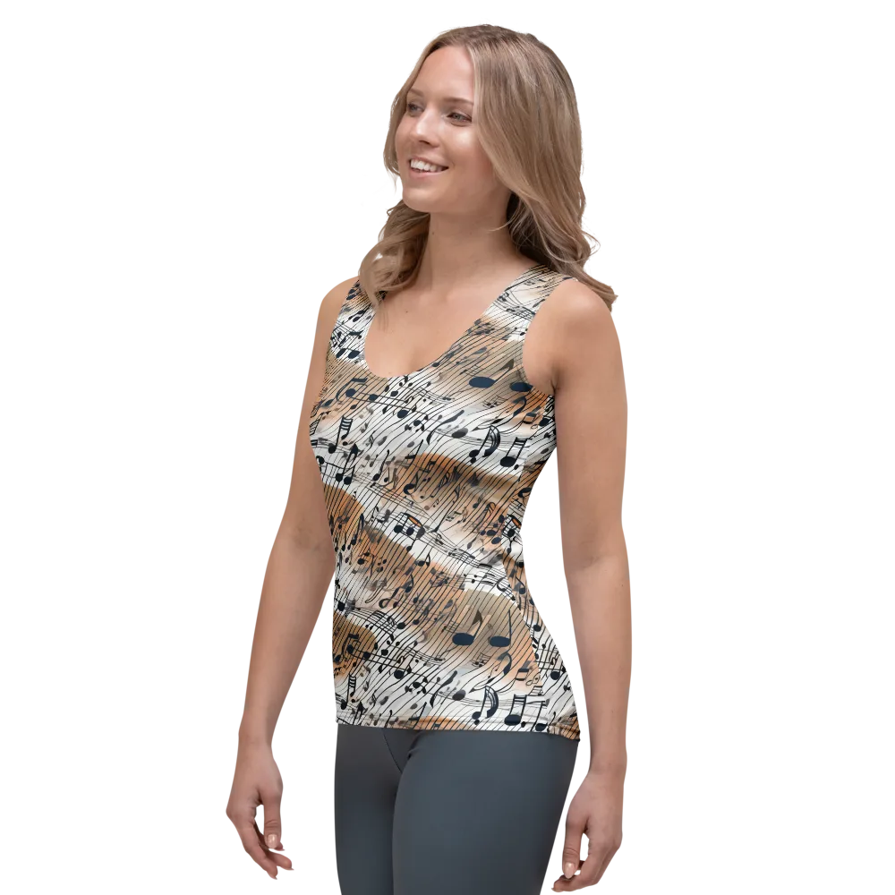 Sonic Drift on Women's Tank Top — Left Front