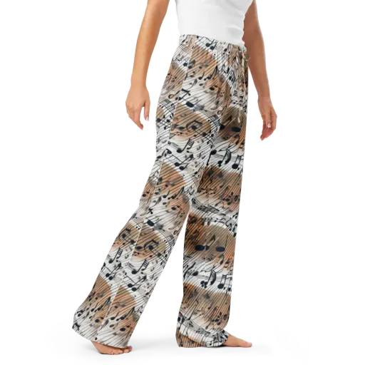Sonic Drift on a Women's Pajama Pants
