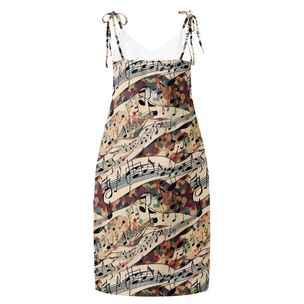 Melody Current on Slip Dress — Back