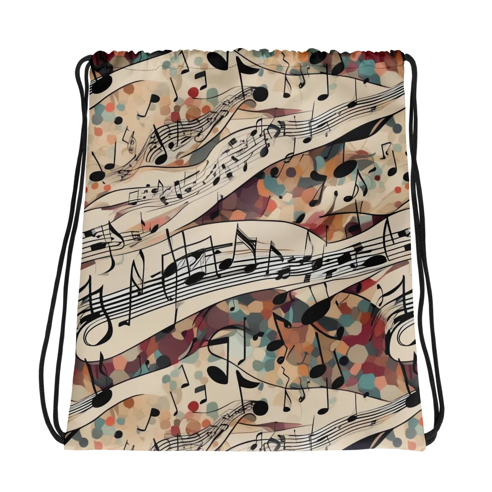 Melody Current on Drawstring Bag — Photo