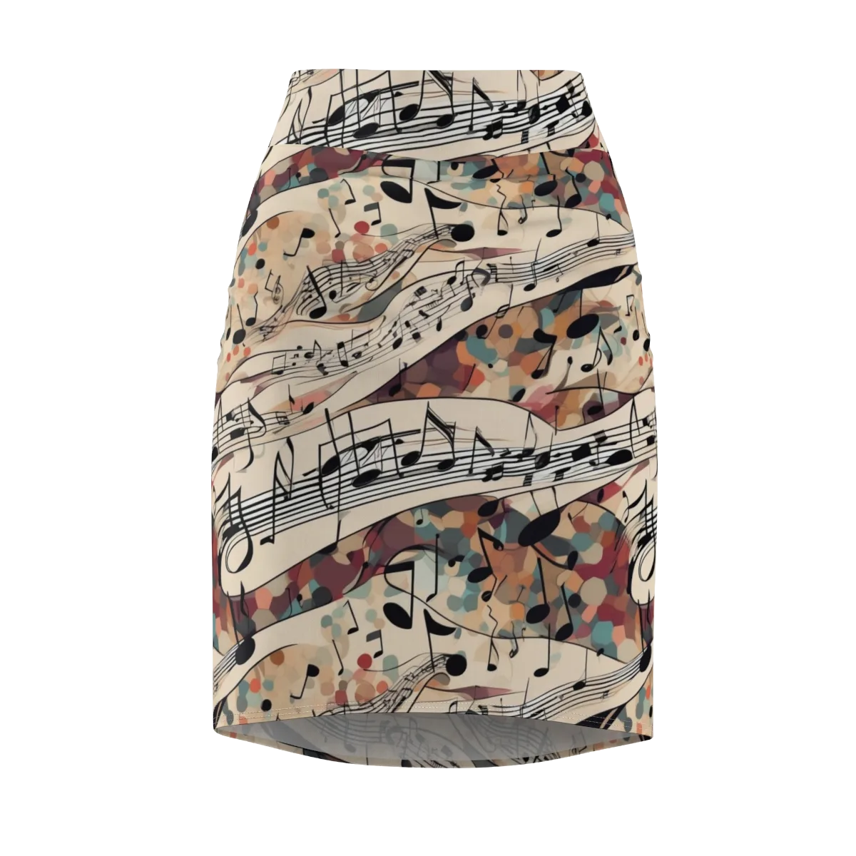 Melody Current on Pencil Skirt — Front