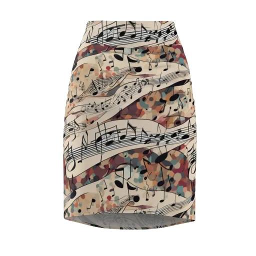 Melody Current on a Pencil Skirt