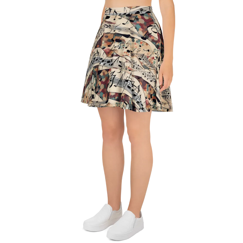 Melody Current on Skater Skirt — Left