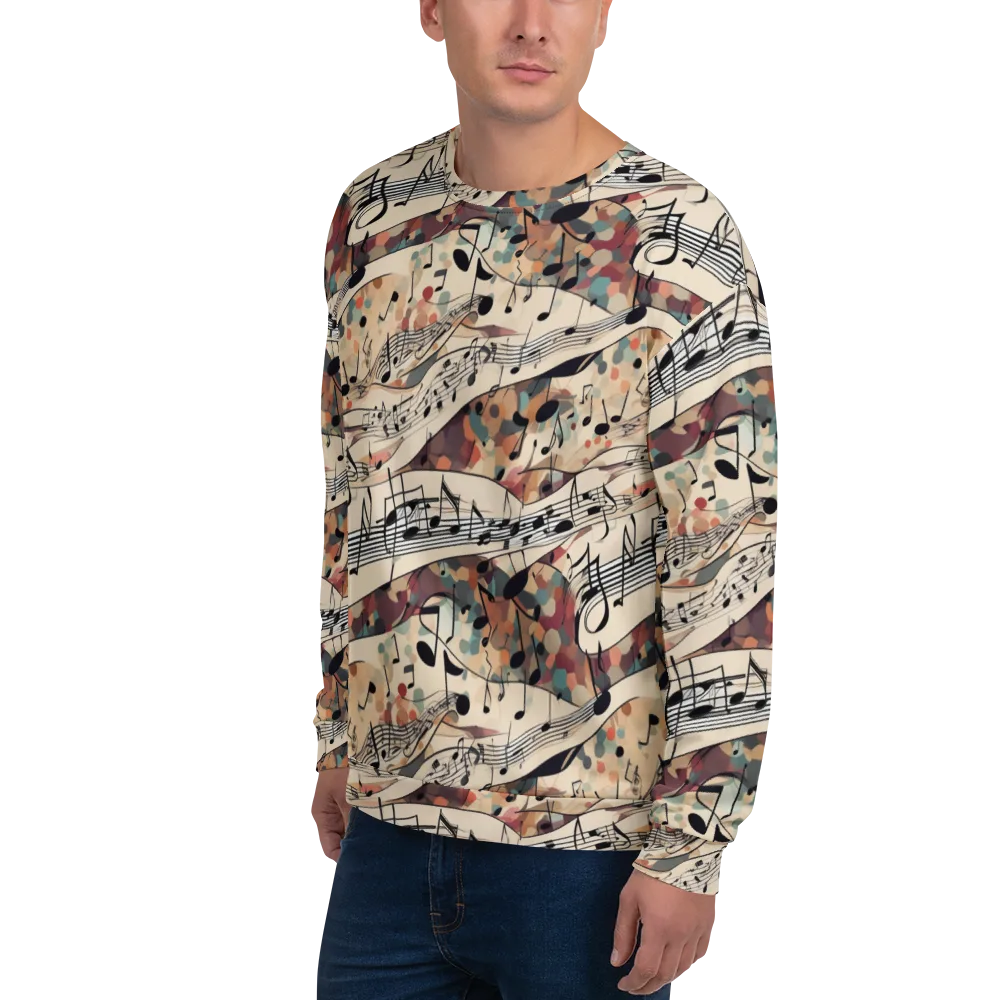 Melody Current on Sweatshirt — Left Front