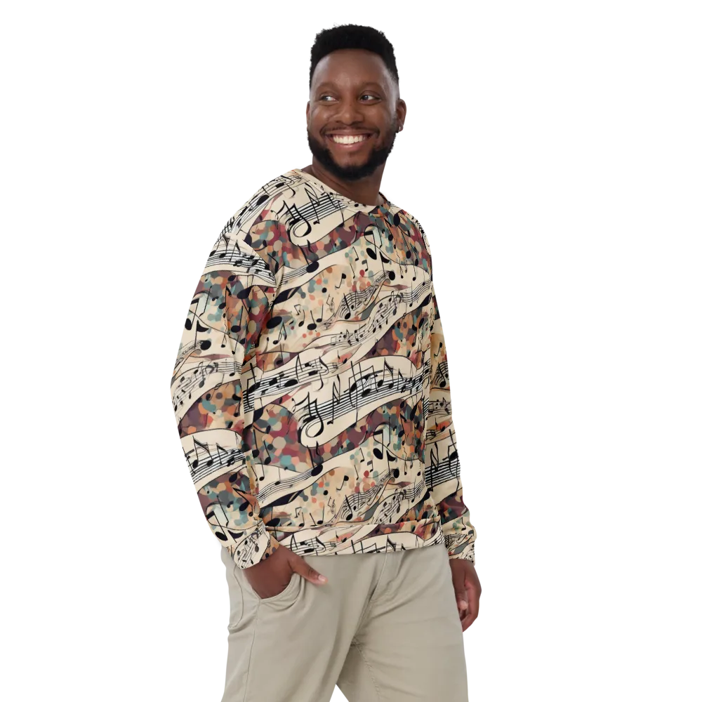 Melody Current on Sweatshirt — Front