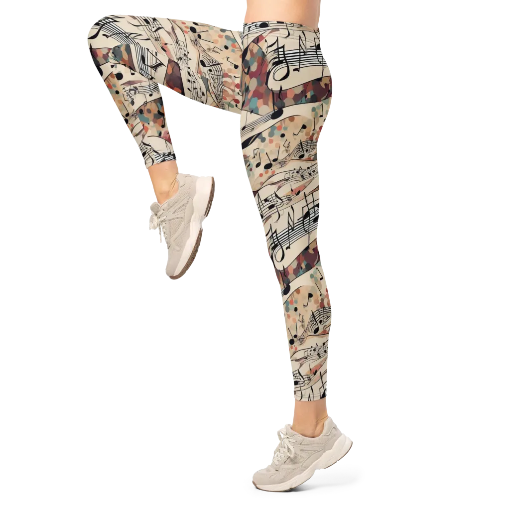 Melody Current on Leggings — Left